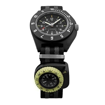 Marathon Clip-On Wrist Compass for Outdoor Navigation