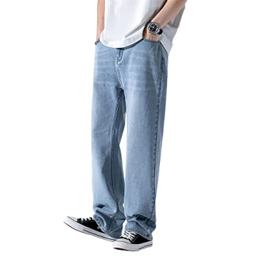 PARVENZA Men's Regular Fit Denim Jeans - Classic Style & Comfort
