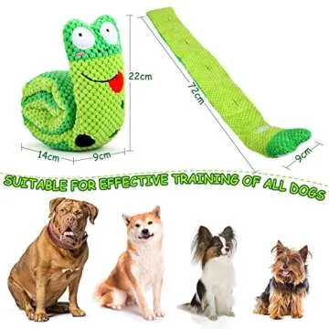 Letsmeet Squeak Dog Toy for Engaging Fun & Training