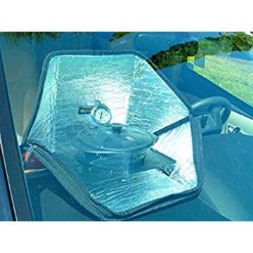 Sunflair Mini Portable Solar Oven for Adventure Cooking