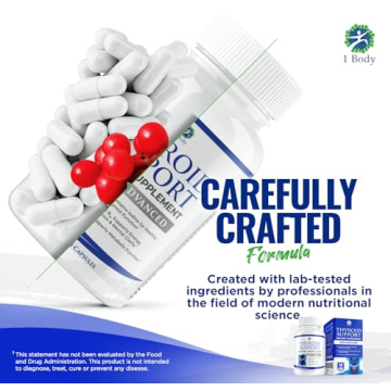 1 Body Thyroid Support: Enhance Energy & Wellness Naturally
