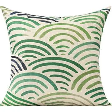 All Smiles Tropical Throw Pillow Covers Set of 4 18x18