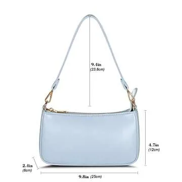 NIUEIMEE ZHOU Shoulder Bag - Vegan Leather, Stylish & Versatile