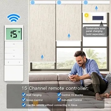 Tokblind Motorized Roller Shades for Elegant Smart Living