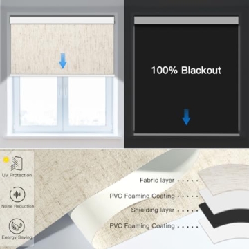 Tokblind Motorized Roller Shades for Elegant Smart Living