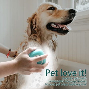 Gentle Pet Bath Brush for Ultimate Cleaning Comfort