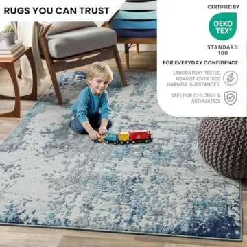 Stylish Livabliss Area Rug - Modern Design 6'7" x 9'