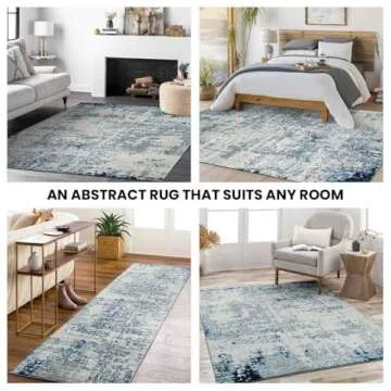 Stylish Livabliss Area Rug - Modern Design 6'7" x 9'