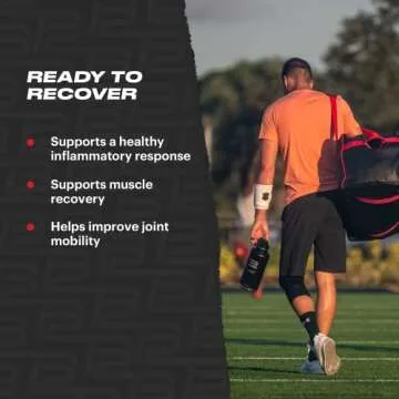 TB12 Recover - Premium Natural Recovery Supplement with Tart Cherry, Egg Membrane, Curcumin, and Boswellia to Support Muscle Recovery, Joint Mobility, and a Healthy Inflammatory Response