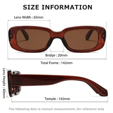 Kimorn Retro Sunglasses UV400 Protection Vintage Style