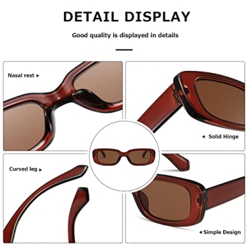 Kimorn Retro Sunglasses UV400 Protection Vintage Style