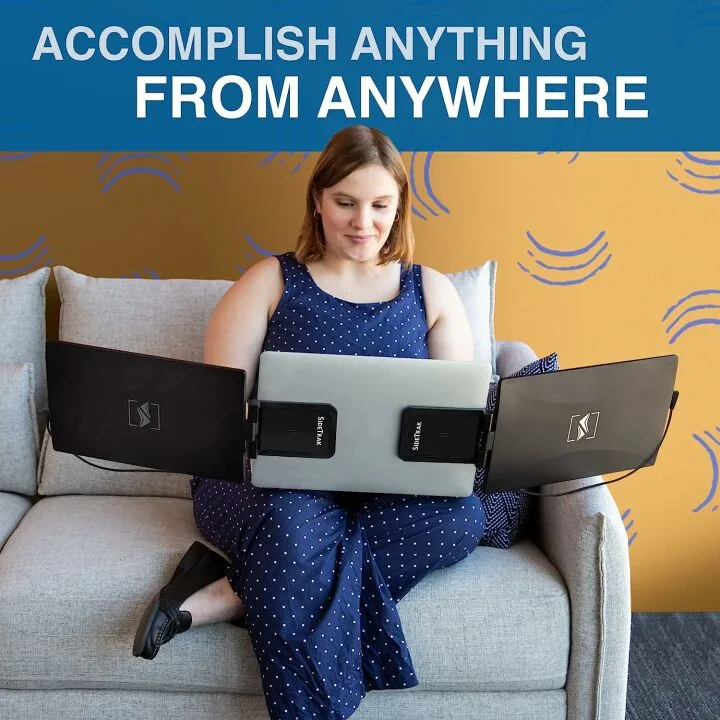 Portable Attachable 12.5” Laptop Monitor