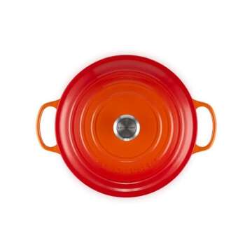 Le Creuset Signature Round Dutch Oven in Flame Color