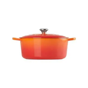 Le Creuset Signature Round Dutch Oven in Flame Color