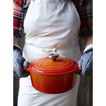 Le Creuset Signature Round Dutch Oven in Flame Color
