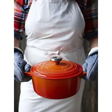 Le Creuset Signature Round Dutch Oven in Flame Color