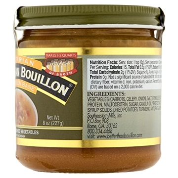 Better Than Bouillon Vegetarian No Chicken Base, Vegan, 9.5 Quarts
