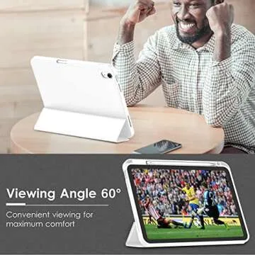 ZryXal iPad Case 10th Gen 2022 with Pencil Holder and More