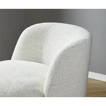 Cozy CHITA Swivel Barrel Chair for Stylish Living Rooms