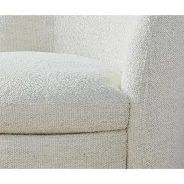 Cozy CHITA Swivel Barrel Chair for Stylish Living Rooms