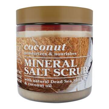 Coconut Salt Body Scrub 23.28 OZ - Dead Sea Minerals