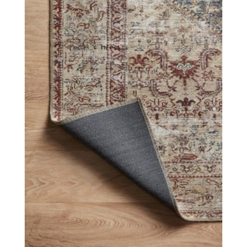 Loloi Amber Lewis Georgie Collection Area Rug - Teal/Antique