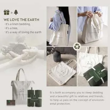 XZ XIFA Linen Sheets King Size Set, 100% Washed French Flax Organic Linen Sheets, Breathable and Cooling Sheets for Hot Sleepers King Bed Sheets(1 Flat Sheet, 1 Fitted Sheet, 2 Pillowcases)