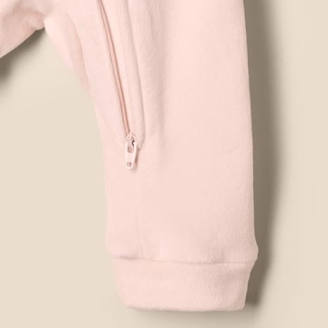 Velour Hooded Coverall for Babies - Stylish & Warm