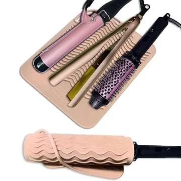 Sygile 11" X 7.5" Silicone Mat for Hair Styling Tools