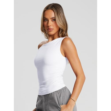 Trendy Queen Women's Off Shoulder Summer Top Y2K Fashion