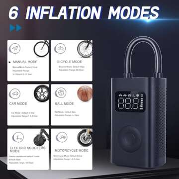 Xiaomi Portable Electric Air Compressor 2 for 150 PSI Tires