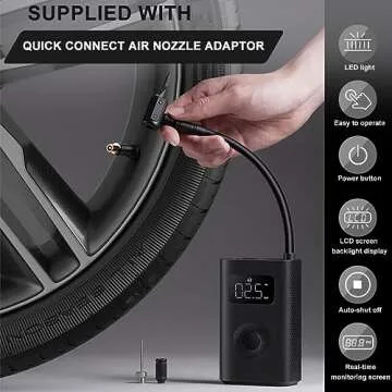 Xiaomi Portable Electric Air Compressor 2 for 150 PSI Tires