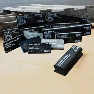 Motor Guard - BGR161 BGR16-1 Rigid PSA Sanding Block, 2 5/8" x 16"