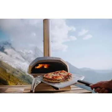 ooni 12” Perforated Pizza Peel – Metal Pizza Peel 12 Inch, Pizza Spatula Paddle, Lightweight Pizza Turning Peel with Long Handle, Pizza Oven Accessories, Pizza Tools, Rectangle Pizza Turner