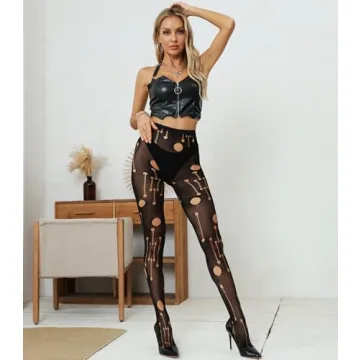 Stylish Psixnc Ripped Tights for Edgy Fashion Statements