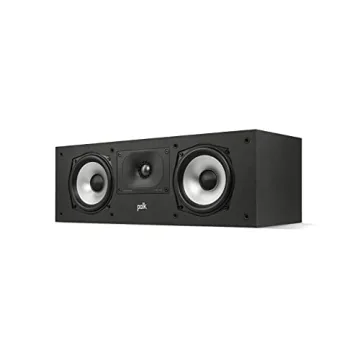 Polk Monitor XT30 Compact Center Channel Speaker - Hi-Res Audio Certified, Dolby Atmos & DTS:X Compa...