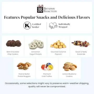 Broadway Basketeers Gourmet Gift Basket for Any Occasion