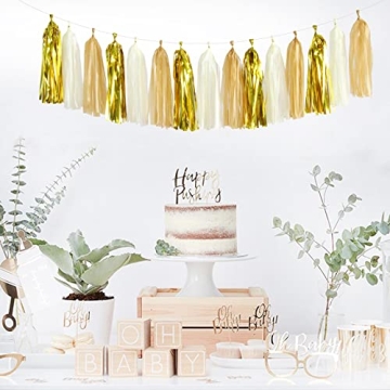 DIY Tassel Garland for Weddings Parties Baby Showers