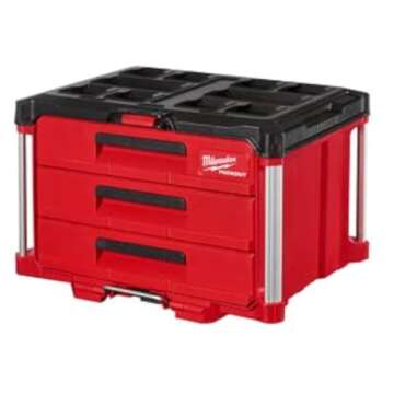 Milwaukee Packout 3-Drawer Tool Box: Organize Your Tools With Ease