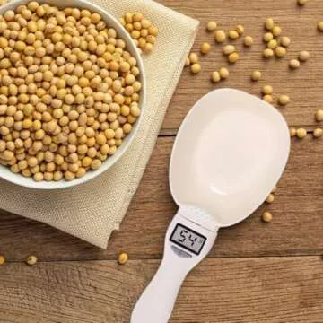 Accurate Food Measuring Scoop Scale for Kitchen & Pets