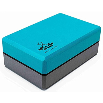 Heathyoga Yoga Blocks 2 Pack with Strap for Yoga Flexibility