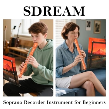 SDREAM Soprano Recorder - Beginner German Fingering Flute