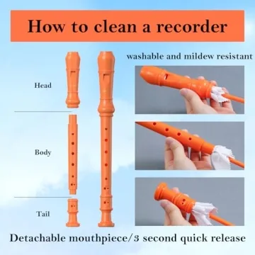 SDREAM Soprano Recorder - Beginner German Fingering Flute