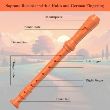 SDREAM Soprano Recorder - Beginner German Fingering Flute