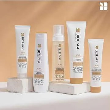 Biolage Bond Therapy Intensive Treatment | Rinse Out Pre-Shampoo Hair Treatment | Deeply Conditions & Builds Bonds | Paraben & Sulfate-Free | Vegan | Salon Professional Treatment | Cruelty-Free