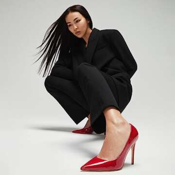 D'Amelio Karyenaa Women's Chic High Heel Pumps