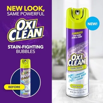 OxiClean Foam-Tastic Bathroom Cleaner for Easy Cleaning