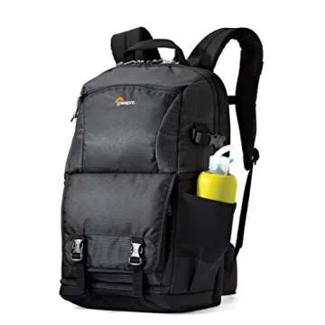 Lowepro LP36869 Fastpack BP 250 AW II - A Travel-Ready Backpack for DSLR and 15" Laptop and Tablet,Black,11.42 x 6.10 x 10.83