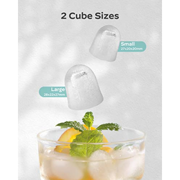 Silonn Ice Maker - Quick & Portable for Home & Camping