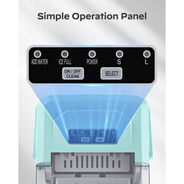 Silonn Ice Maker - Quick & Portable for Home & Camping